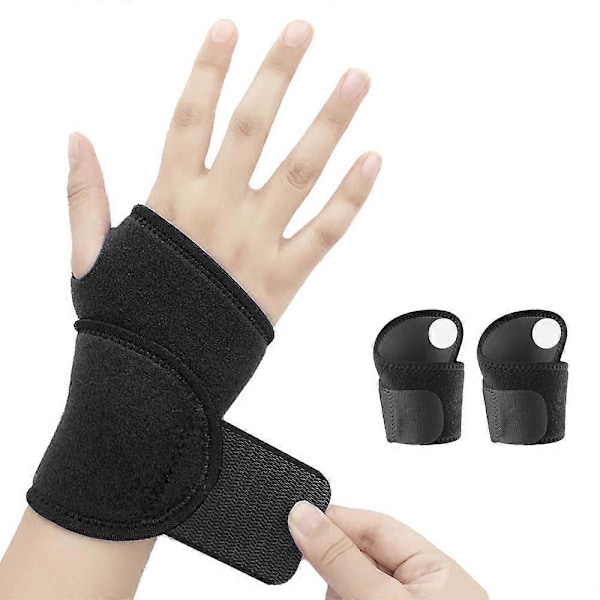 Handledsstöd Karpaltunnel män och kvinnor Nattsömnstöd Justerbart bandage, för Tendinit Artrit Smärtlindring style1
