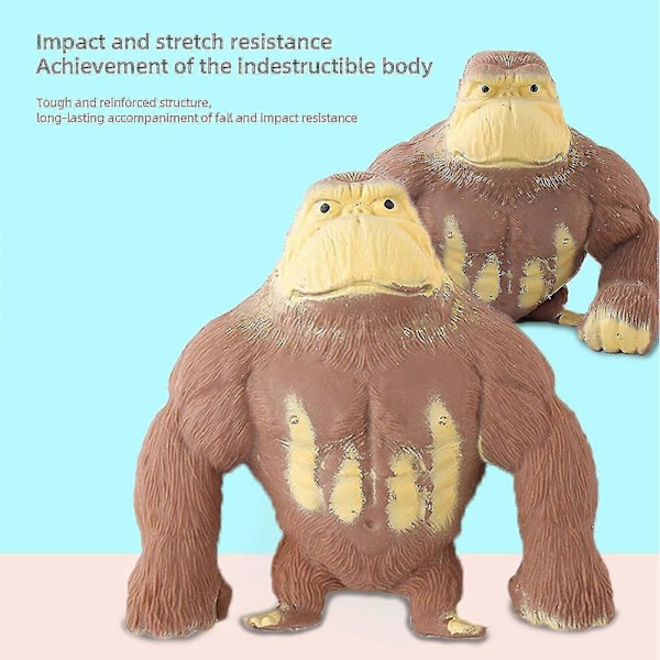 Stressboll för Fidgeting - Stretchig Sensorisk Apa Gorilla