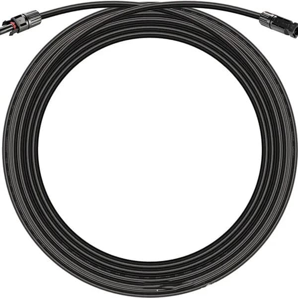 Solforlængerkabel med MC4-stik - 4mm² 3 m