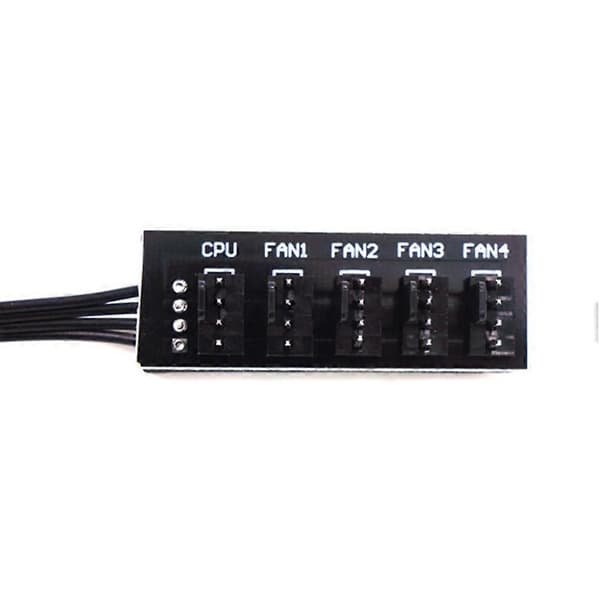 1 til 5 4-bens PWM-kabel, der styrer komponenter, modificeret komponent-hub-adapter