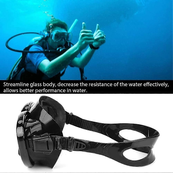 Sukellusmaski aikuisille, Storm Glass -sukellusmaski vedenalaiseen snorklaukseen