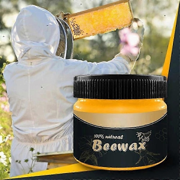 1-3 st Bivax Naturligt Bivax Traditionellt Trävax Multipurpose Bivax Möbelpolish För Trärengöring Och Polish Möbelvård 3set