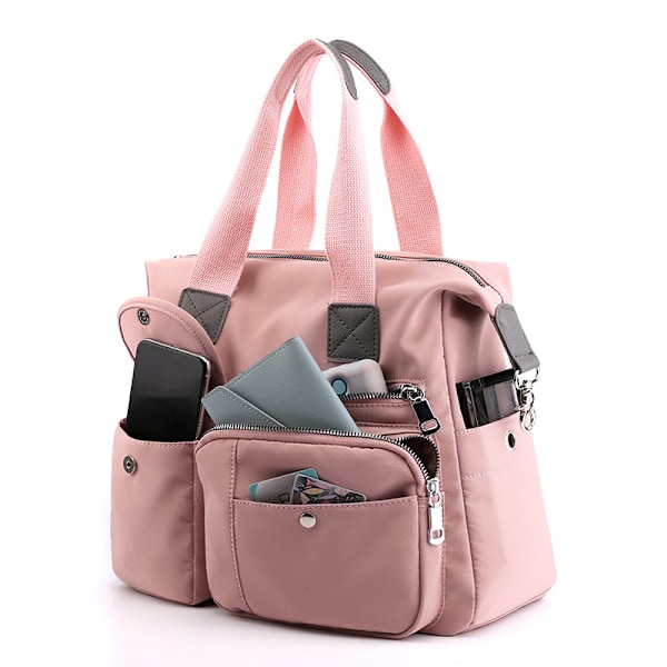 Dammode crossbody-väska nylon vattentät handväska stor kapacitet axelväska GS