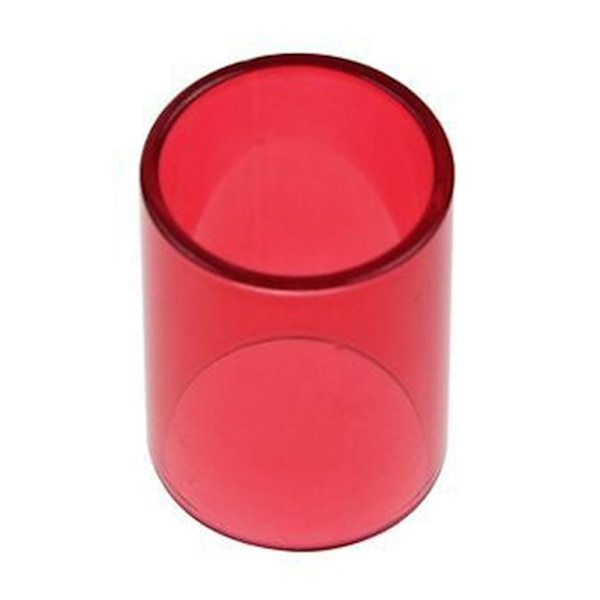 Tank Rund Pyrex Glas Ersättningsrör Tanklock för Kangertech Subtank Ny Ny Cool Red