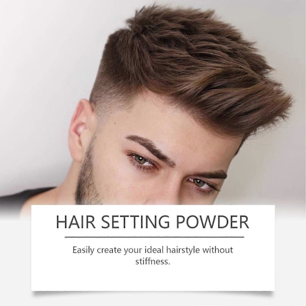 East Moon Matt Formningspuder för Män Lat Hårstyling Fluffig Hög Skalle Topp Uppfriskande Formande Frisör 15G