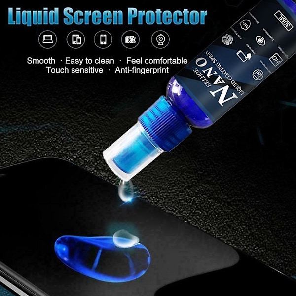 Nano Screen Protector Coating - Scratch Resistant, Anti Fingerprint