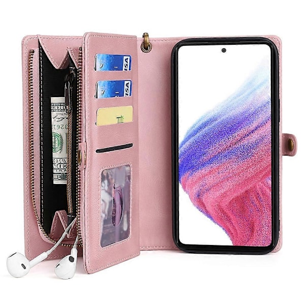 Skal för Galaxy A32 4G (EU-version) GS Multicolor Rose Gold