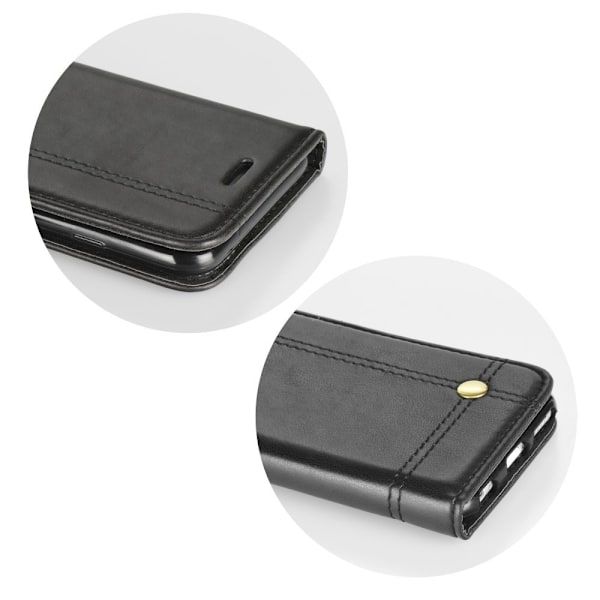 Prestige bokväska för IPHONE 12 MINI svart GS