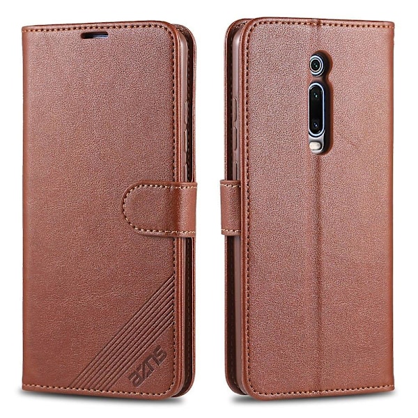 Ruskea PU-kotelo Xiaomi Redmi K20/Redmi K20 Pro/Mi 9T/Mi 9T Pro -puhelimellesi