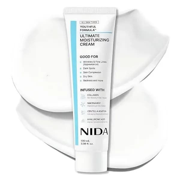 NIDA Super Moisturizer, hellävarainen ja kiinteyttävä voide 2pcs