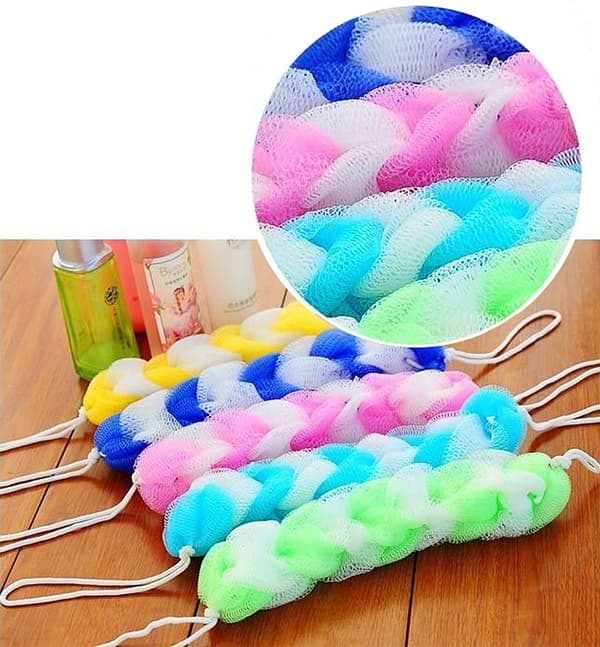 Ryggskrubber svamp peeling avlang
