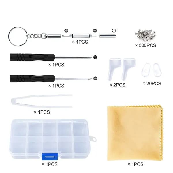 Stilige magnetiske klips - 10-pakning