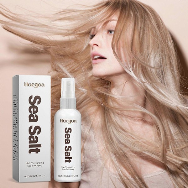Hoegoa Havssalt Torrshampoo Spray Lazy Man Fluffy Hårgel Uppfriskande Avfettande Hår Leave-In Styling Torrshampoo 100Ml