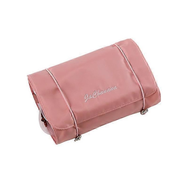 Bärbar sminkväska Rese Toalettväska Kosmetik Organizer Sminkväska GS Pink