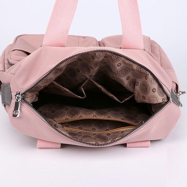 Dammode crossbody-väska nylon vattentät handväska stor kapacitet axelväska GS