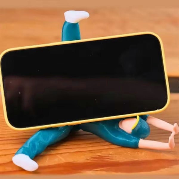 3D Breakdancer Mobiltelefonhållare Kreativ Portabel Justerbar Cool Breakdance Telefonstöd
