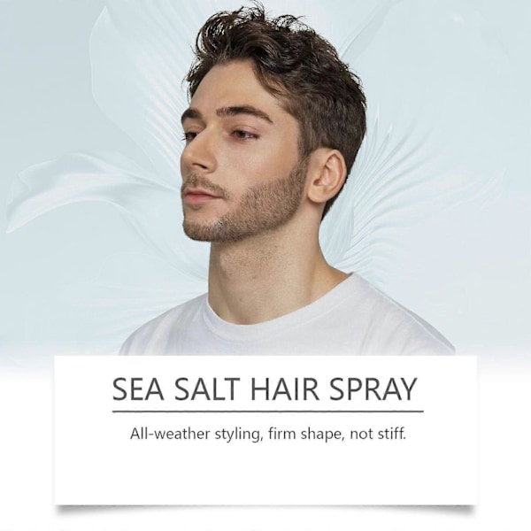 Havssalt Hårspray Ger Fyllighet Långvarig Uppfriskande Hårvård Styling Spray