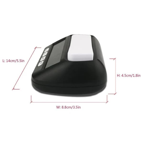 3-i-1 Multifunktionel Bærbar Professionel Skakur Digital Skak Timer Spil Timer