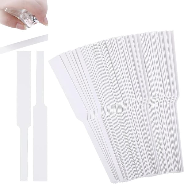 400 stykker engangs parfumeteststrimler, dufttestere, papir til parfume og aromaterapi (hvid, 13 cm)