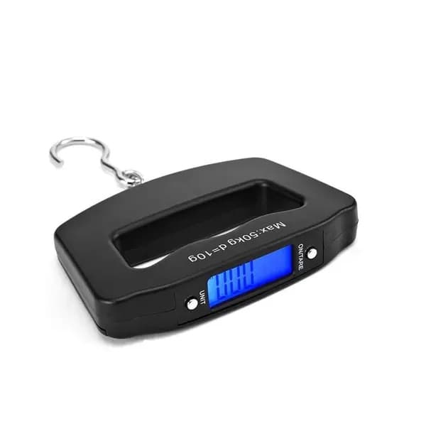 Digital Hængevægt - 50 kg Sort