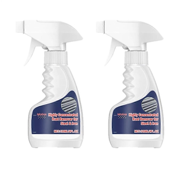 120 ml ruosteenpoistoaine, vahva metalliruosteenpoistoaine, tehokas metalliruosteenpoistoaine 2 PCS