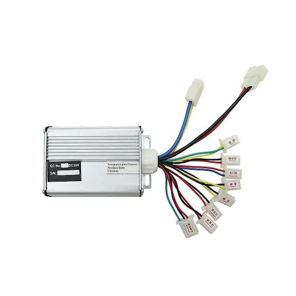 36V 1000W børstet controller elektrisk cykel elektrisk scooter børstet hastighedsregulator motor egnet til sølv