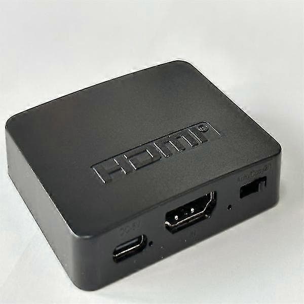 2026 4k HDMI-jakaja 1 sisään / 2 ulos musta musta