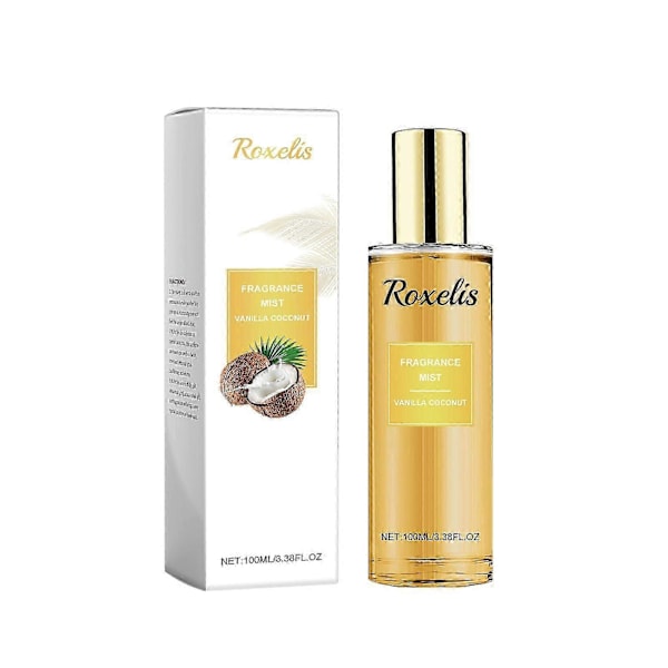 Vanilla Coconut Doftspray Fräsch Kroppsspray Blomdoft Fruktdoft Uppfriskande Kroppsdoft