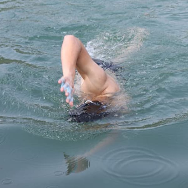 1 par silikon simhandskar simutrustning fenor handskar simfötter för snorkling surfing fitness GS