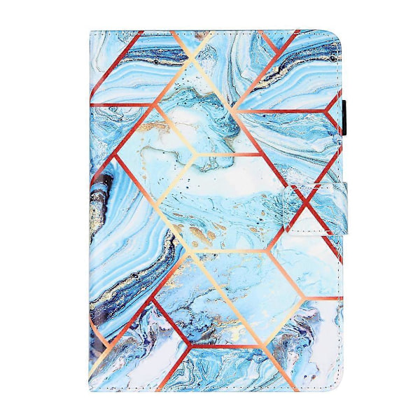 Universellt Läderfodral med Ställ för Pad Mini 1.2.3.4.5(2019) Tablet Skyddsfodral Tablet Fodral Skyddande Magnetisk Lila GS Blue