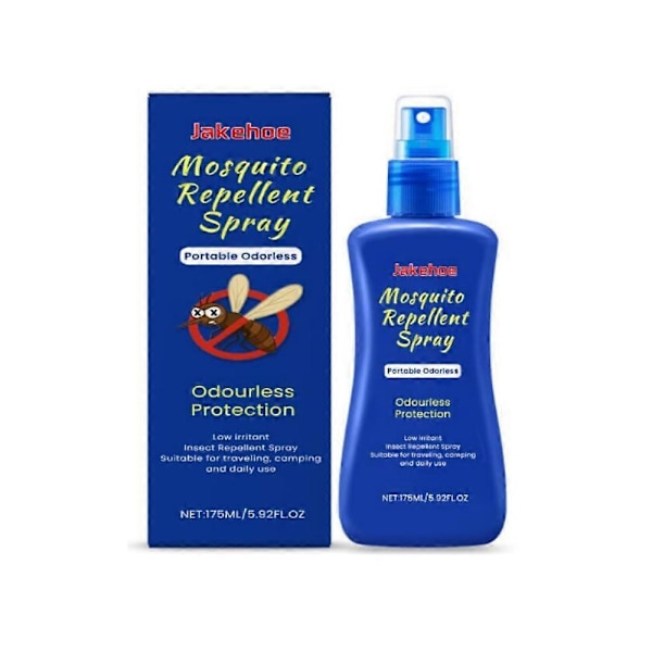 Ny Portabel Myggspray Eteriska Oljor Långvarigt Skydd Portabel Anti-bett Örtbaserad 175ml