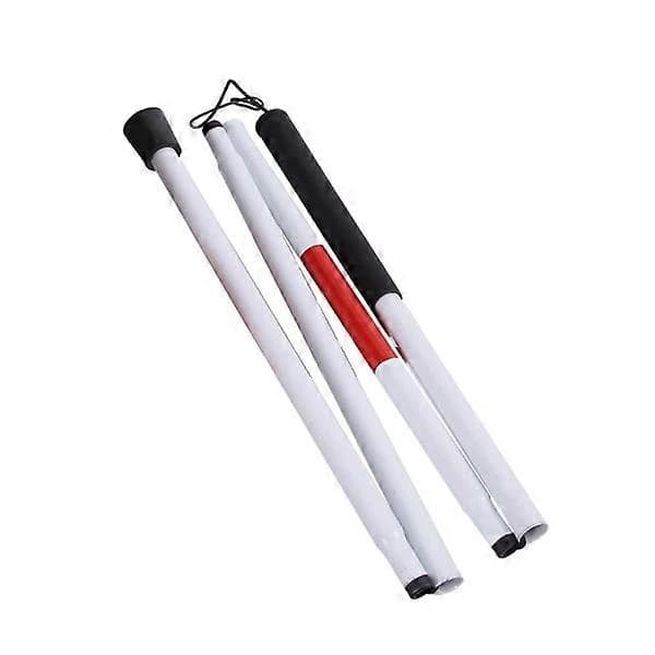 Blindestok, hvid stok, vandrestok til blinde, foldbar