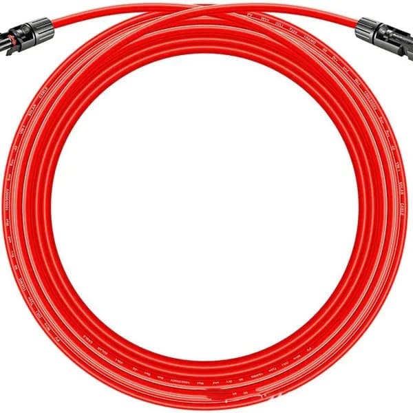 Solforlængerkabel med MC4-stik - 4mm² 3 m