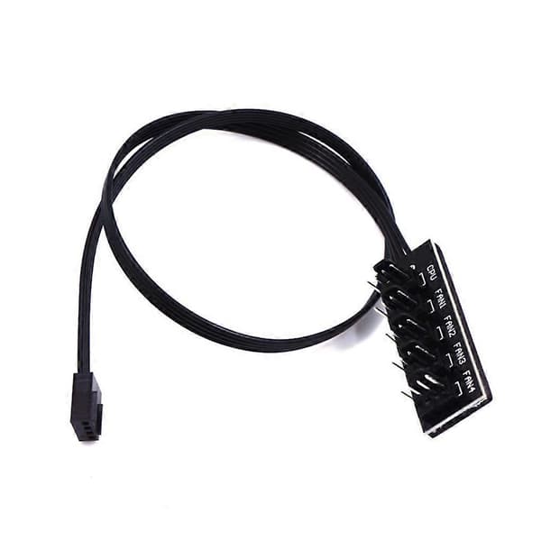 1 til 5 4-bens PWM-kabel, der styrer komponenter, modificeret komponent-hub-adapter