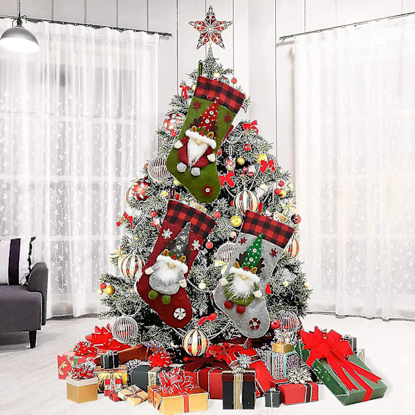 Strumpa Tomte Heilwiy Strumpa Set Om 3 Heilwiy Dekorationer Strumpor