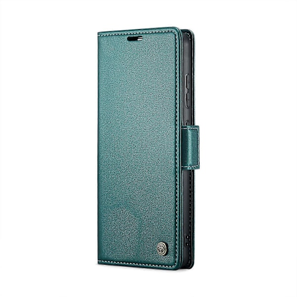 Mobilfodral för Samsung Galaxy S24 FE CASEME 023-serien RFID-blockerande glänsande stativ GS