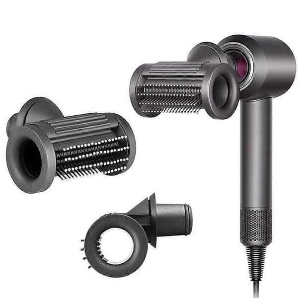 For Dyson hårføner munnstykke glatt flyaway-feste grey