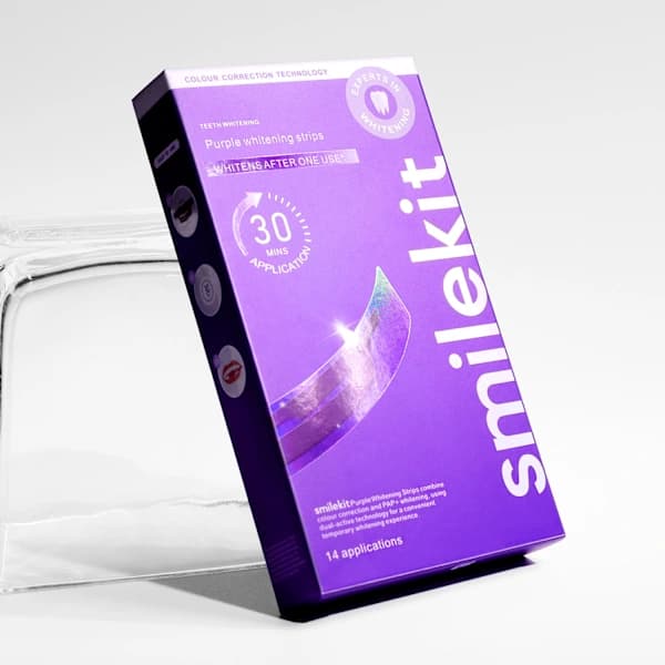 V34 Lilla Whitening Strips (Lilla Ask)
