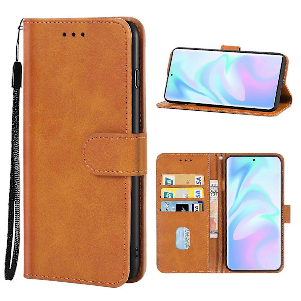 PU-telefonfodral för ZTE Axon 30 Ultra 5G / Axon 30 Pro+ 5G Brown