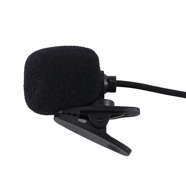 Professionell Lavalier Slipsnål Kondensatormikrofon 4-polig Mic för Bodypack 4-polig XLR GS