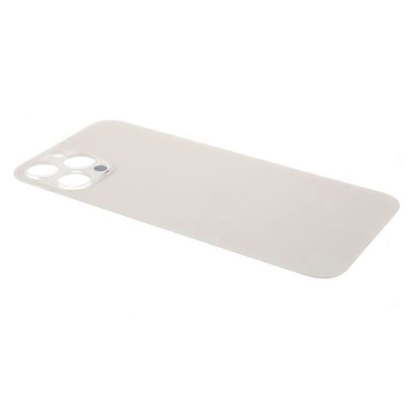 Kompatibel för iPhone 12 Pro Max (Kameralinsringhål Standardversion) Batterihölje Reparationsdel GS Brown