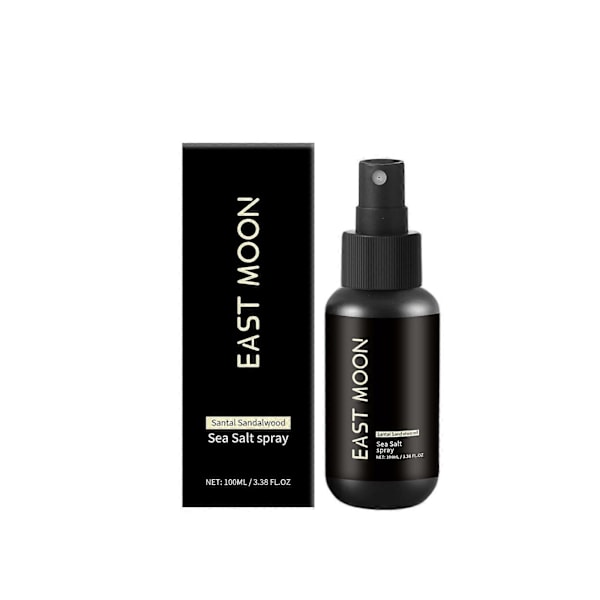 East Moon Hårspray med Havssalt för Enkel Styling, Hårvårdsspray för Volym 100Ml