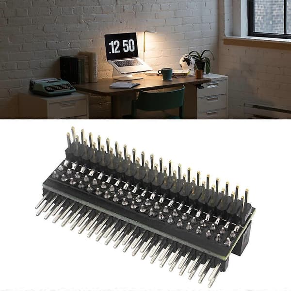 40-bens GPIO 1 til 2 udvidelseskort han-benforbindelser til Raspberry Pi 4B/3B+/2B