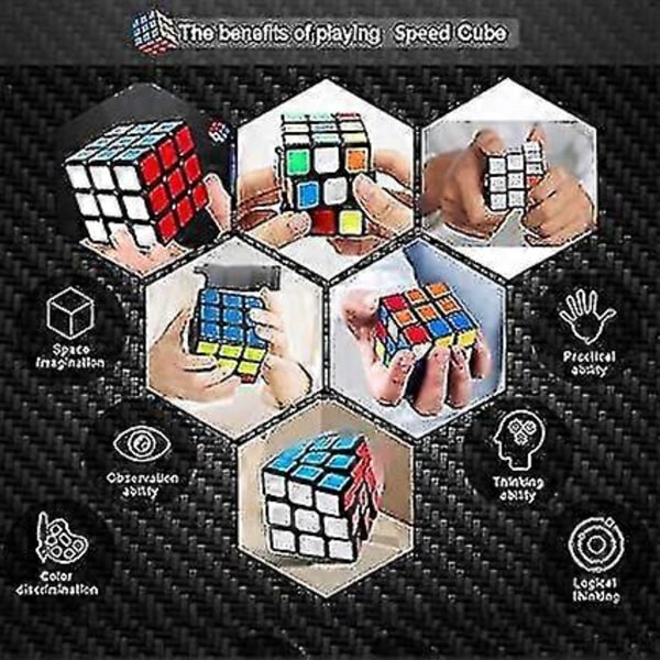 Smidig och Snabb Professionell Speed Cube 55x55x55mm GS