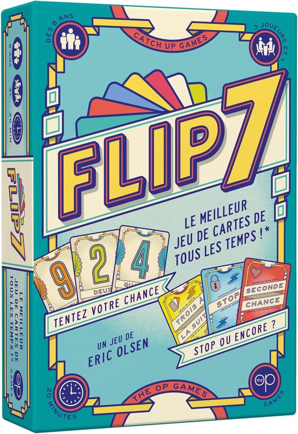 Flip 7 Brætspil, CAT100FL