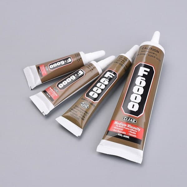 F6000 Rhinstein-lim - Trygt, vanntett, avtakbart, universelt lim, kompatibelt med murverk 30ML
