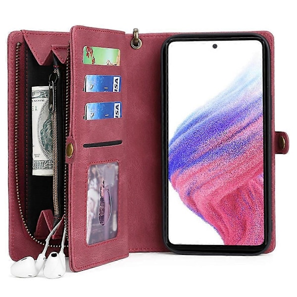Skal för Galaxy A32 4G (EU-version) GS Multicolor Red