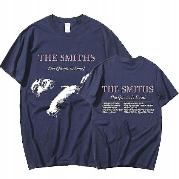 The Smiths Tryckt Summmer T-Shirt&Quot;The Queen Is Dead&Quot;Casual Bomull T-Shirt XL