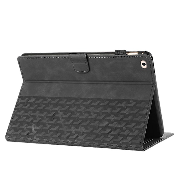 Läderfodral för iPad Mini/ Mini 2/ Mini 3/ Mini 4/ Mini (2019) 7,9 tum Byggklossar Präglat Tablet Skydd GS Black