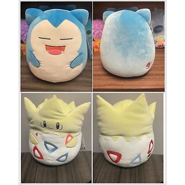 9,8 tum Snorlax Födelsedagspresent Plyschkudde Gosedjur för Barn Småbarn, Söta Jumbo Gosedjur för Pojkar Flickor